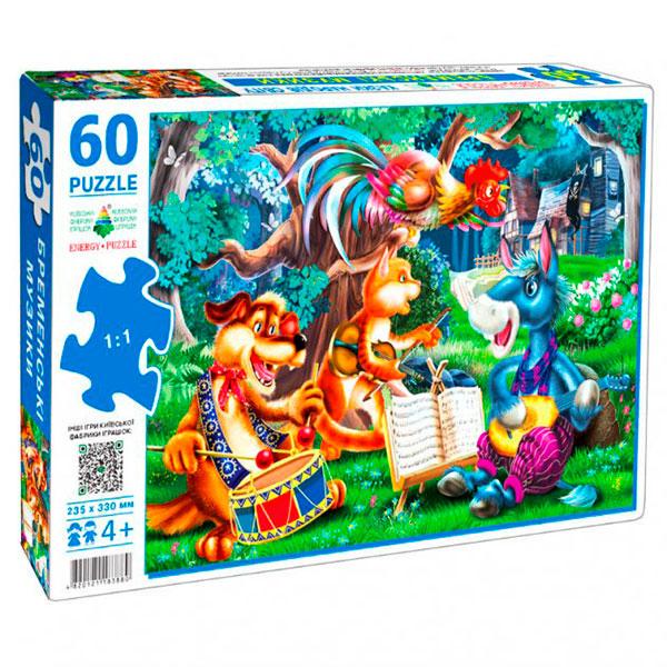 Пазл Братья Гримм Бременские музыканты 60 эл. (Эн.3880)