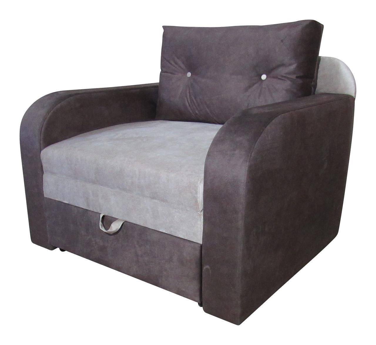 Кресло-кровать детское МАКСИ-МЕбель Пилот Серо-коричневый/Нейтрально-серый (10405)