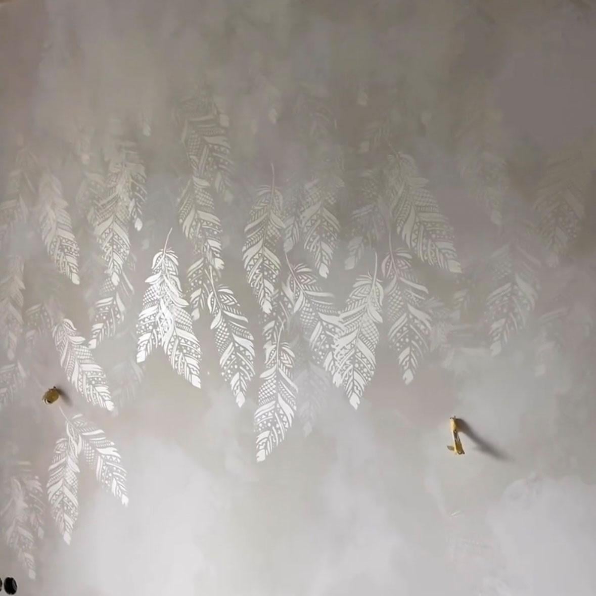 Трафарет DFA Перо для краски и декоративной штукатурки 0,3-1 мм (P00038-d)