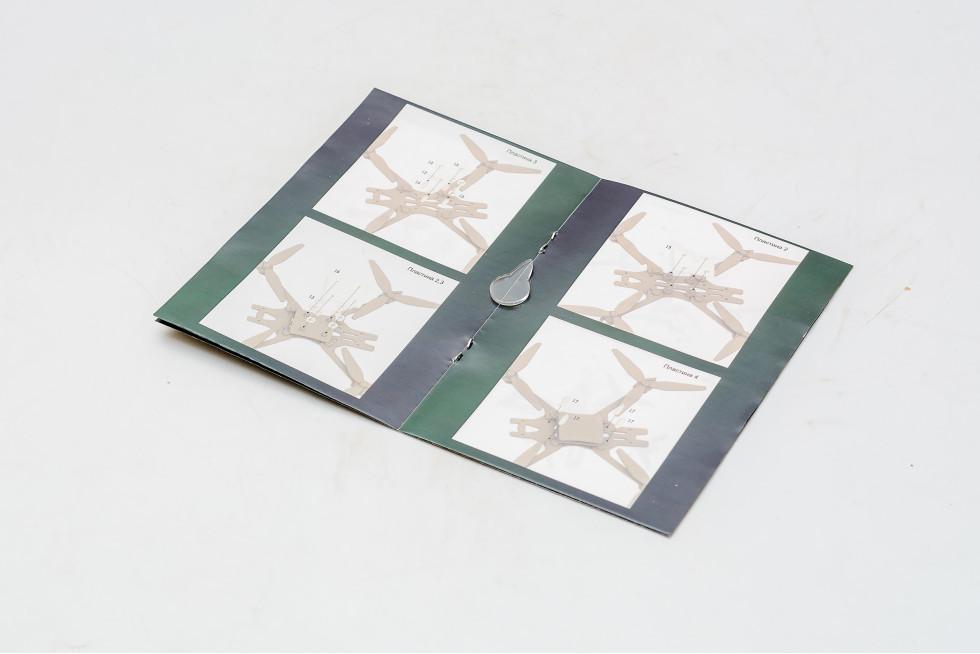 Пазл 3D з дерева механічний PuzzleOK FPV Дрон 95 деталей - фото 4 Пазл 3D з дерева механічний PuzzleOK FPV Дрон 95 деталей - фото 4