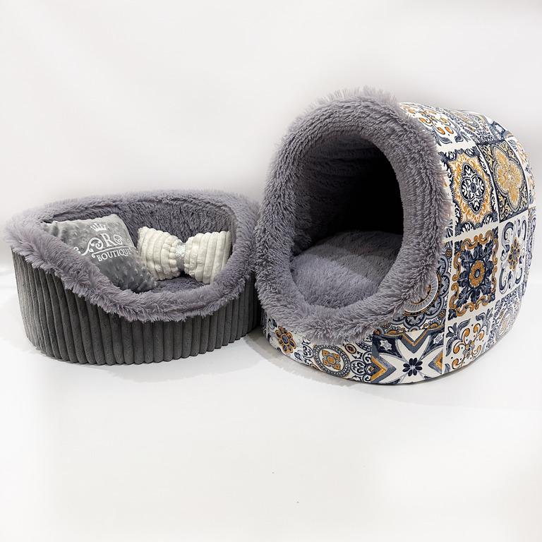 Лежанка для собак Amore mio Cane Бристоль до 3 кг 50х40х19 см (ОВ-0051) - фото 2 Лежанка для собак Amore mio Cane Бристоль до 3 кг 50х40х19 см (ОВ-0051) - фото 2