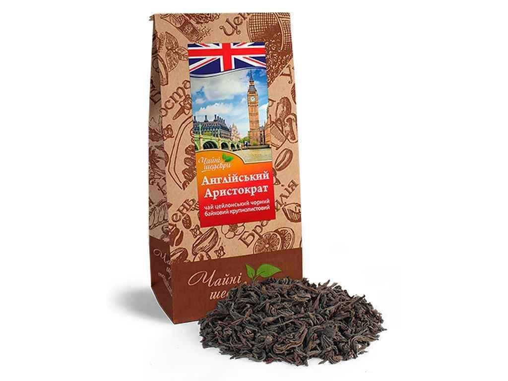 Чай фасований чорний Чайні шедеври Англійський аристократ 50 г (900594)