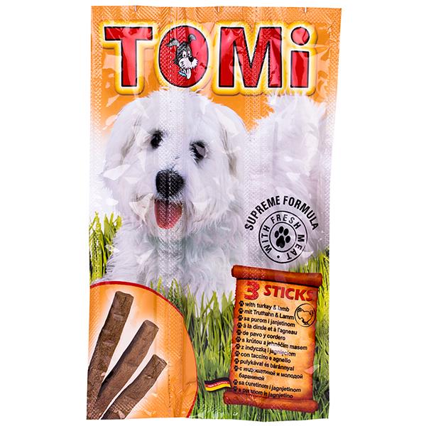 Ласощі для собак TOMi Sticks Dog Turkey&Lamb індичка ягня 30 г (939874)