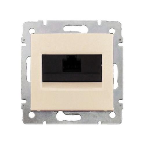 Розетка компьютерная одинарная Legrand Valena cat.6 Слоновая кость (774146)