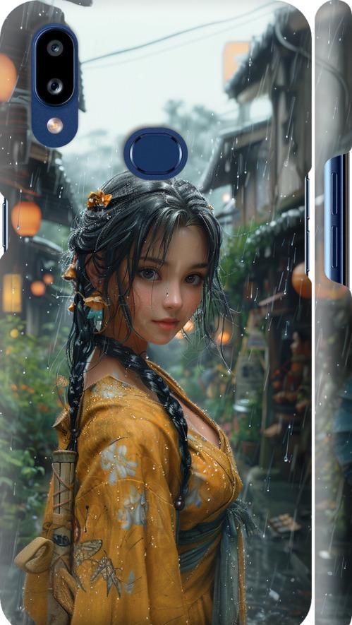 Чехол на Samsung Galaxy A10s A107F Anime-girl (6133m-1776-42517)