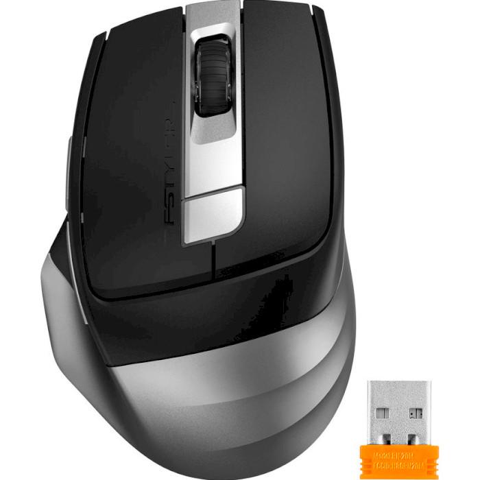 Миша A4Tech Fstyler FB35C Smoky Grey (118806)