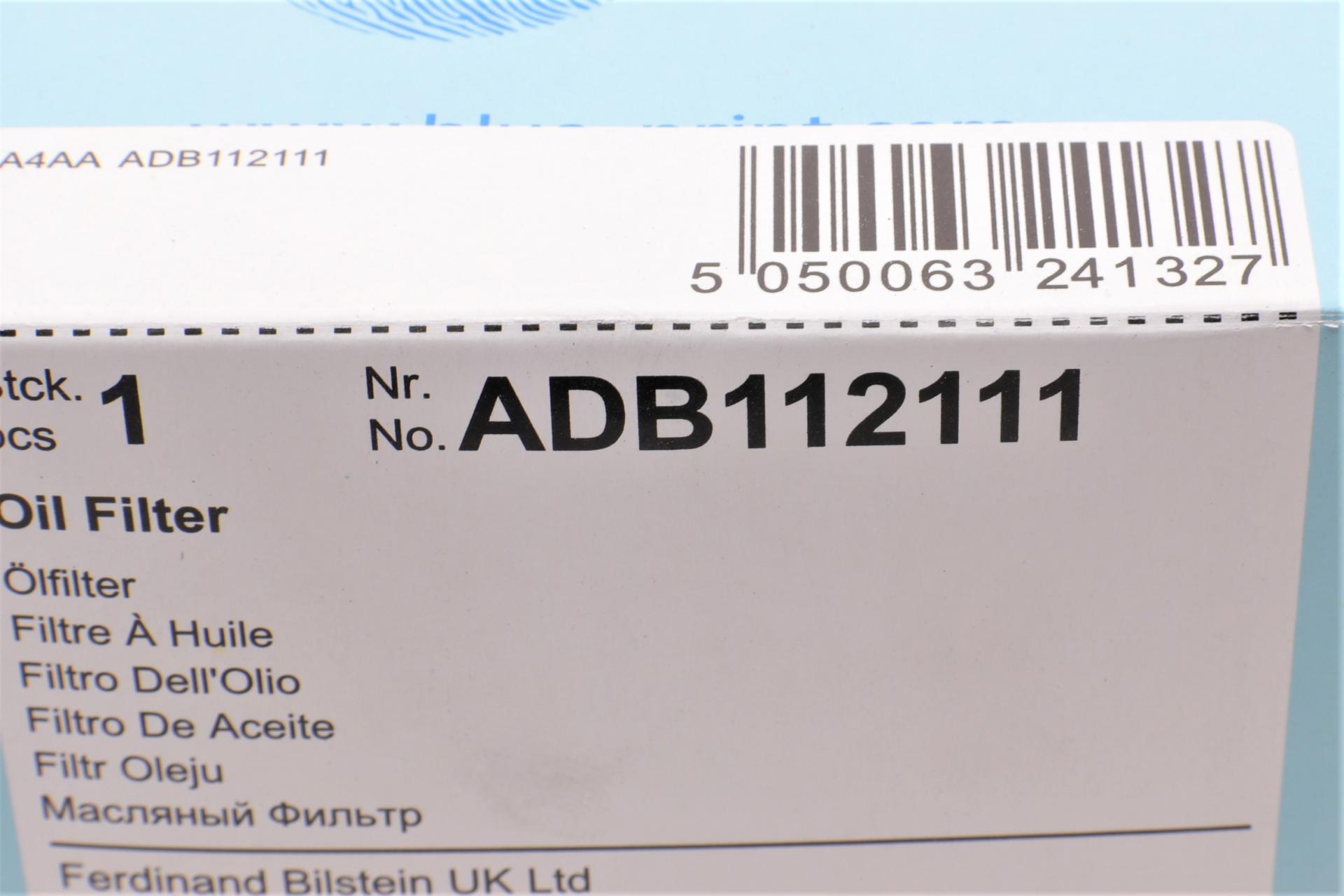 Фильтр масляный BLUE PRINT для BMW 3 E36/E46/5 E39/E60/E61/7 E38/E65/E66/E67/X5 E53 97-10 (ADB112111) - фото 7