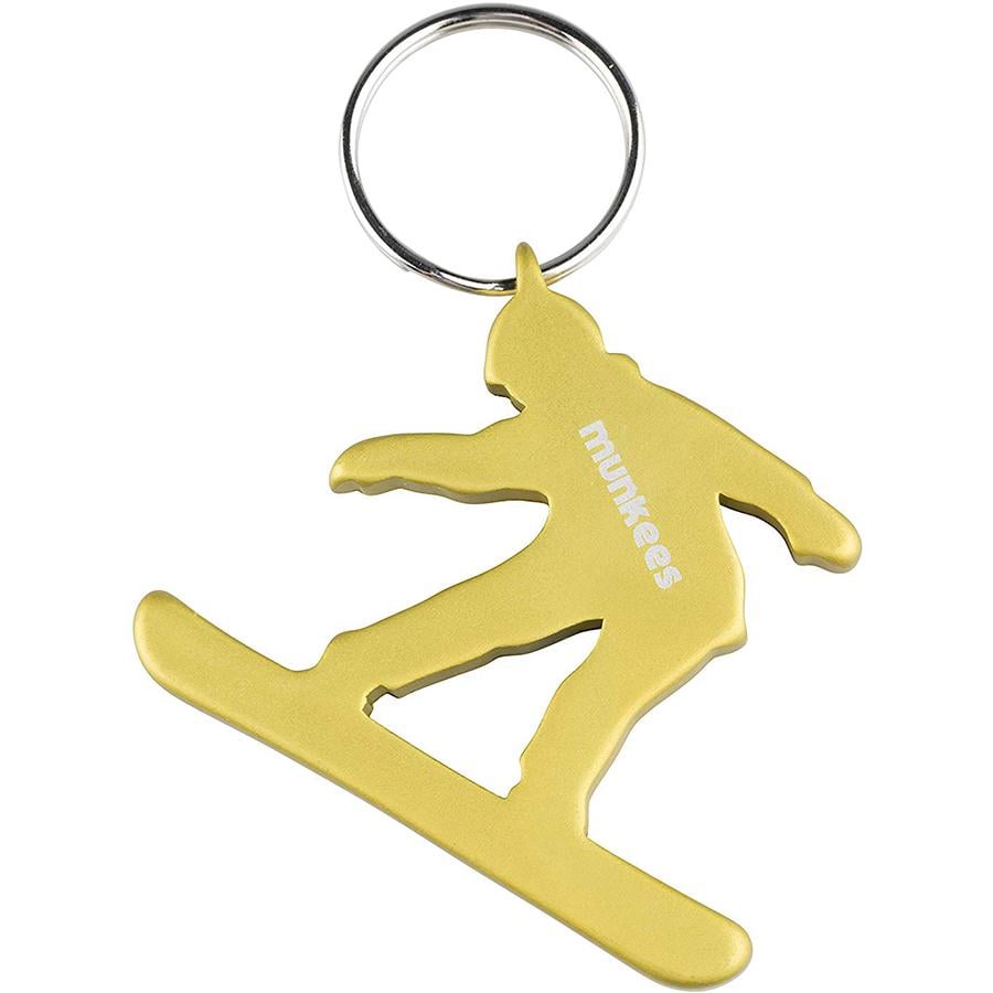 Брелок-открывашка Munkees 3495 Snowboarder Yellow