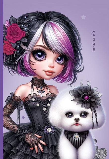 Щоденник 7БЦ тиснення фольгою 165x240 мм 40 арк. (25061)