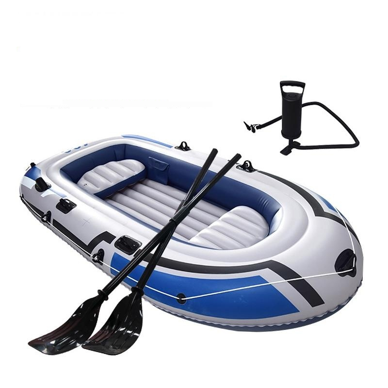 Надувний човен JR-230 тримісний 230х125 см Біло-синій - фото 4 Надувний човен JR-230 тримісний 230х125 см Біло-синій - фото 4