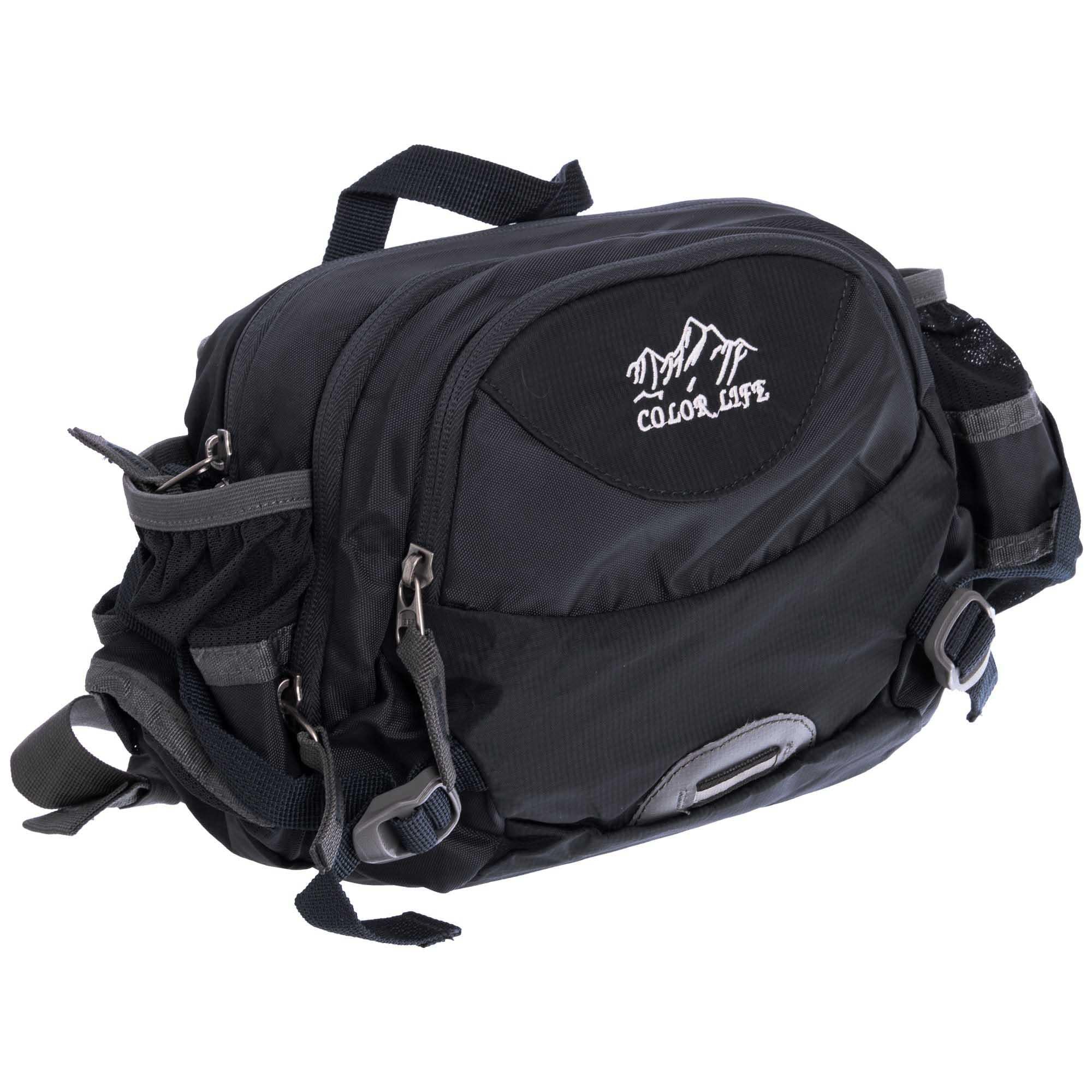 Сумка поясная COLOR LIFE WAIST BAG TY-5335 Черный (NA003294)