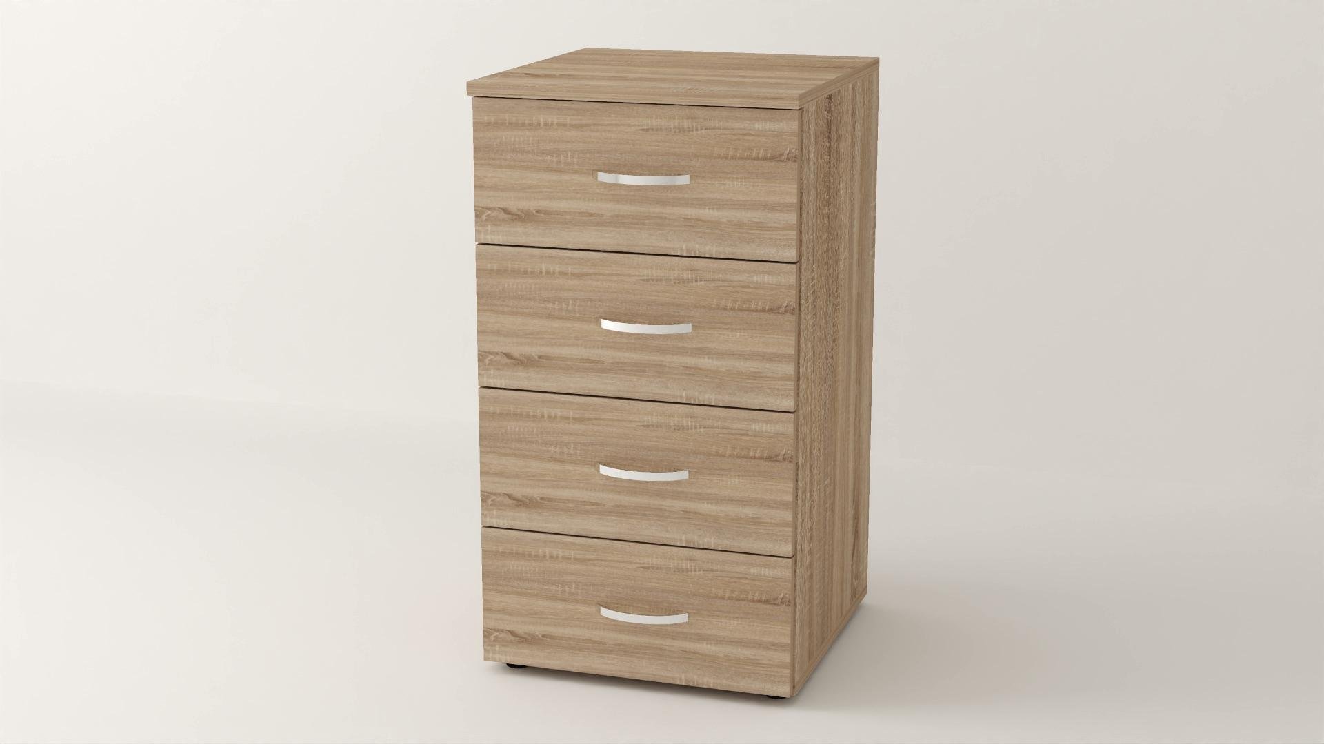 Комод Алекса ВК-8 62х45х82 см Дуб сонома - фото 1