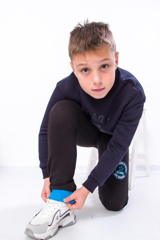 Брюки для мальчика Носи свое 128 см Черный/Бирюзовый (p-5136-47247) Брюки для мальчика Носи свое 128 см Черный/Бирюзовый (p-5136-47247)