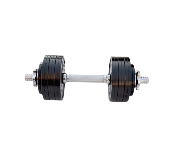 Гантель резиновая сборная RN-Sport 9 кг (RN_OD09) Гантель резиновая сборная RN-Sport 9 кг (RN_OD09)