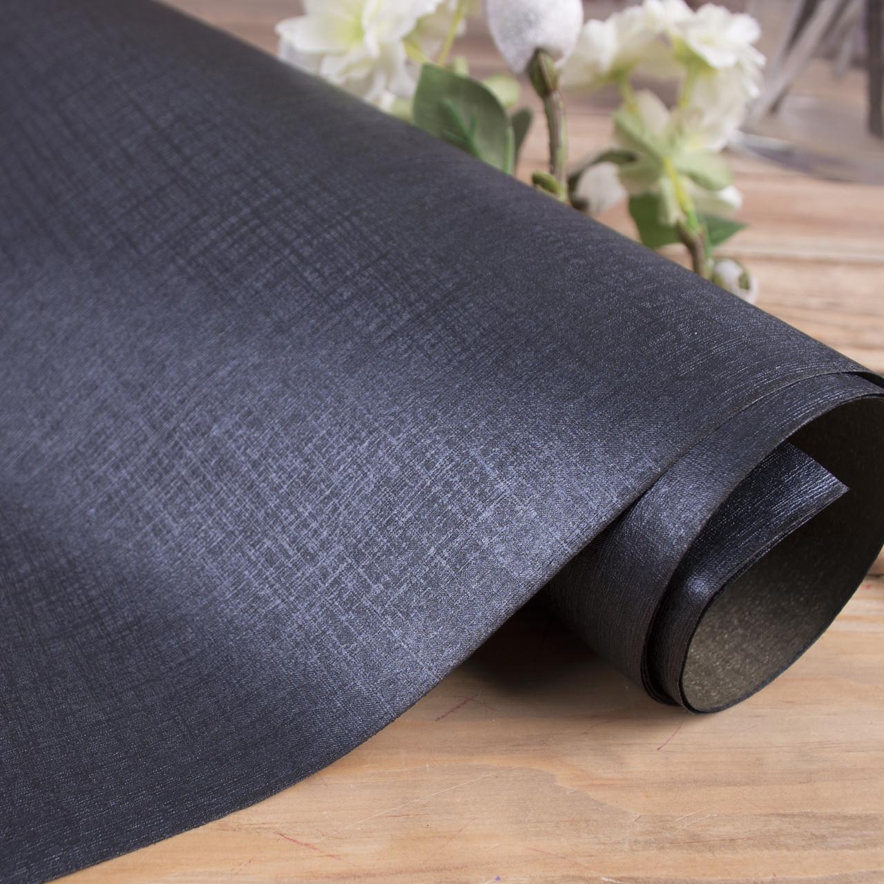 Бумага прорезиненная фактурная Черный (4964-23)