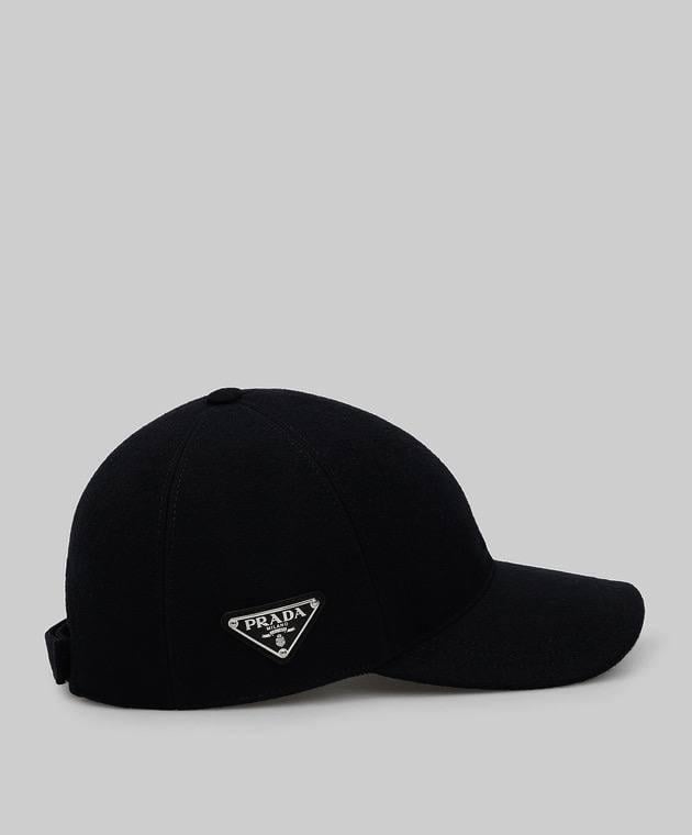 Кепка чоловіча PRADA (CAP-PRA-001-BLK)