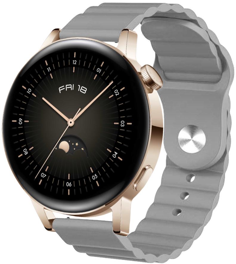 Ремешок Wave для Huawei Watch GT3 42 мм Grey (26167-33)