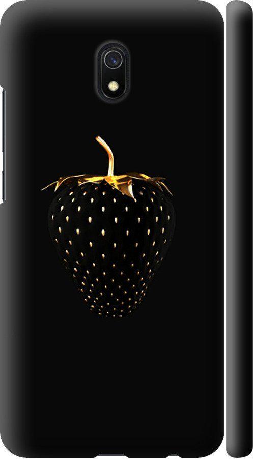 Чохол на Xiaomi Redmi 8A Чорна полуниця (3585m-1794-42517)