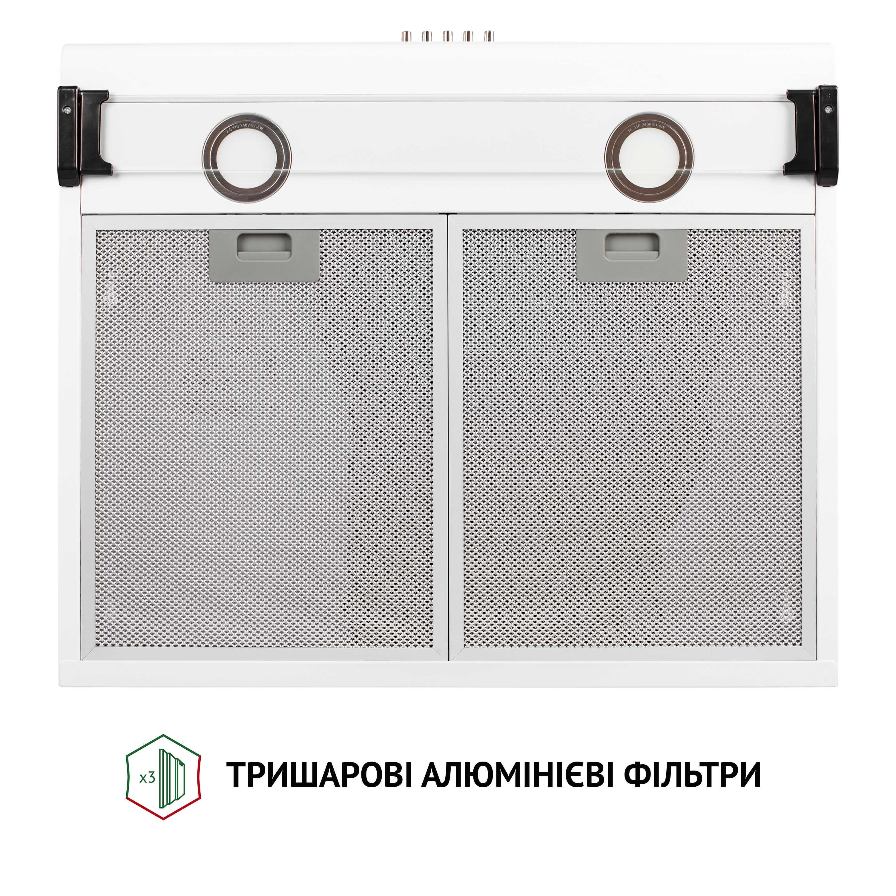 Вытяжка Perfelli PL 6042 W LED - фото 5