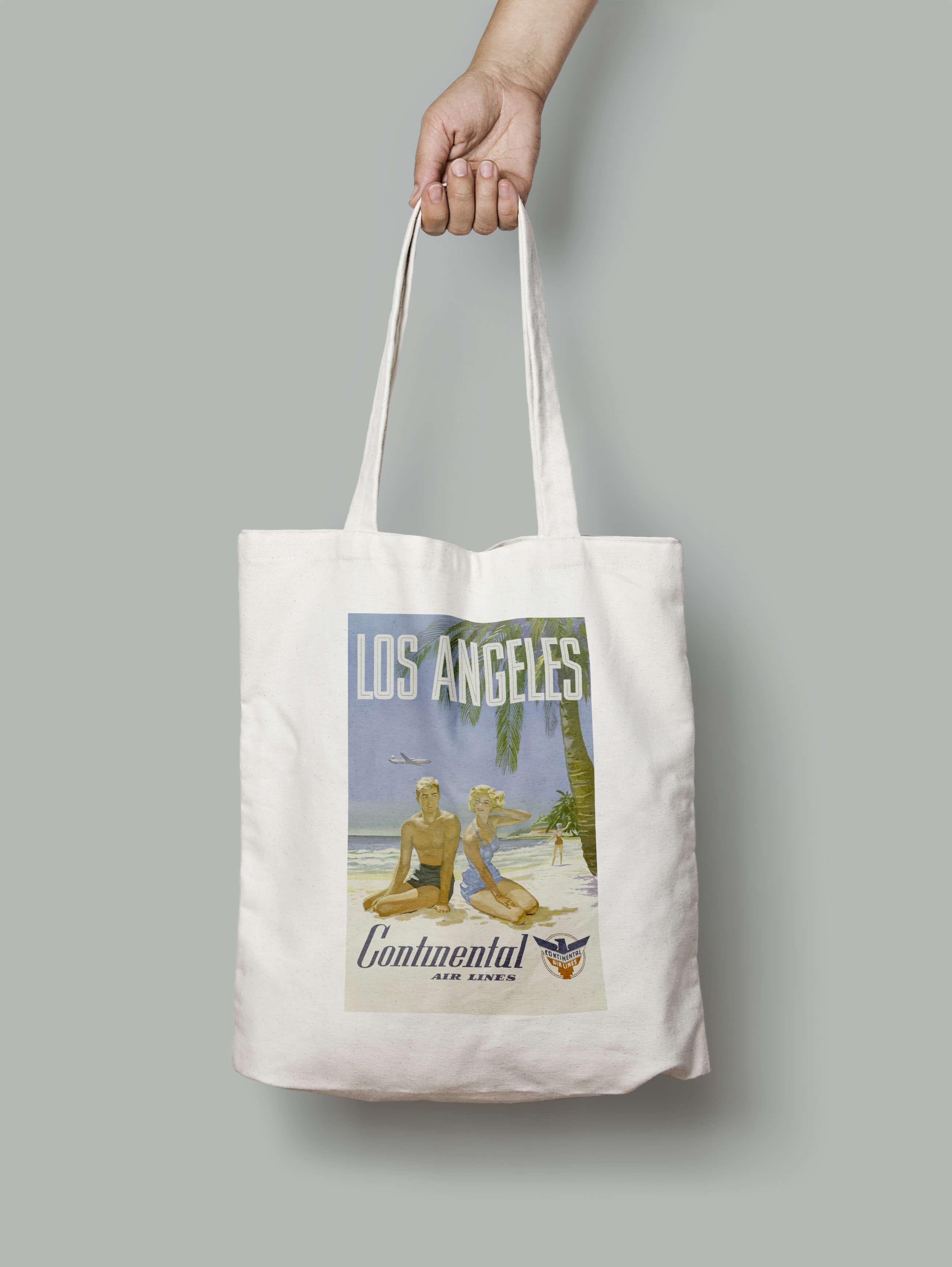 Эко-сумка Лос-Анджелес отдых на пляже шопер (los_angeles_3_Bag)