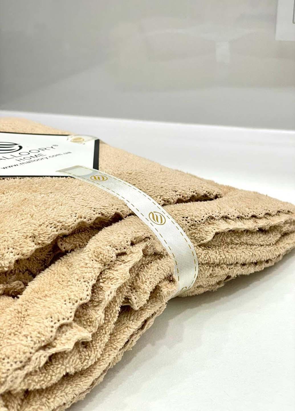 Комплект однотонных полотенец микрофибра 2 шт. (21-1) - фото 2