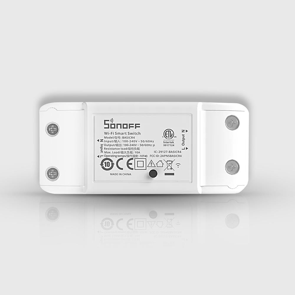 Реле одноканальное Sonoff Wi-Fi Basic R4 (WH00669)