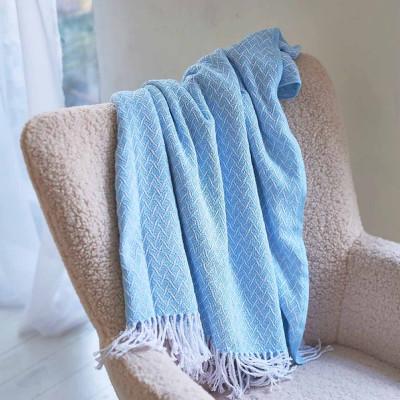 Плед оскар 140х200 см Голубой - фото 3 Плед оскар 140х200 см Голубой - фото 3