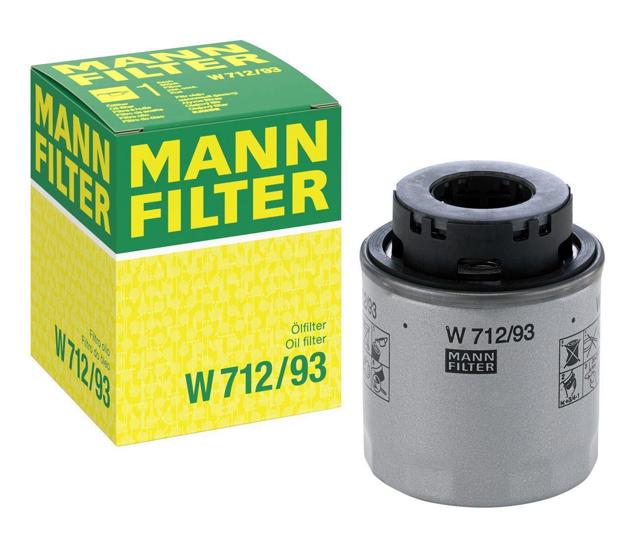 Фильтр смазки Mann-Filter (W712/93)