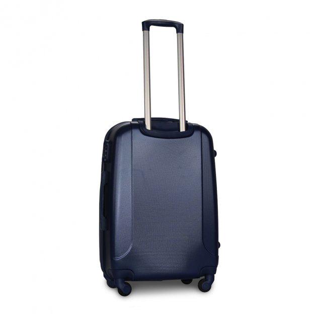 Валіза пластикова Fly 310 M на 4 колесах Синій (CEKRBFL310MS4SIN) - фото 3