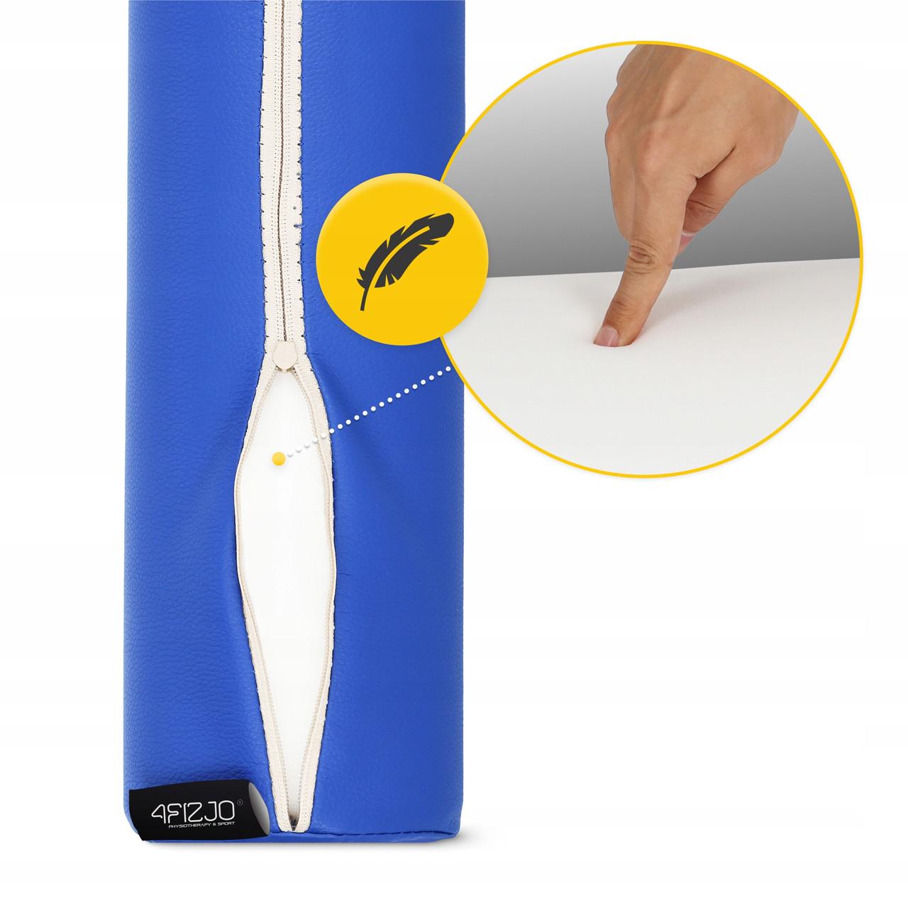 Валик для реабилитации и массажа 4fizjo 30х10 см Blue (P-5905973402996) - фото 3 Валик для реабилитации и массажа 4fizjo 30х10 см Blue (P-5905973402996) - фото 3