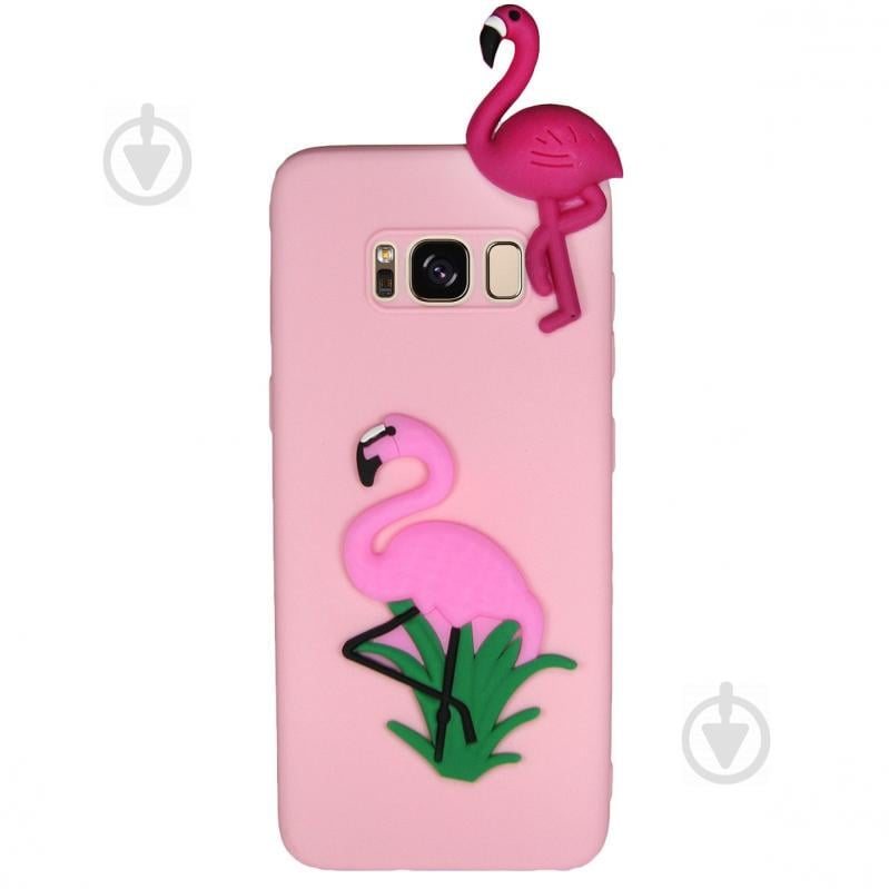 Чохол Cartoon Case 3D для Samsung G950 Galaxy S8 Фламінго (arbc5990)