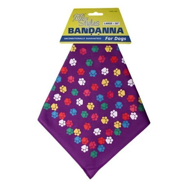 Бандана для собак Coastal Pet Attire Style лапа 76 см L Фіолетовий (76484657375) Бандана для собак Coastal Pet Attire Style лапа 76 см L Фіолетовий (76484657375)