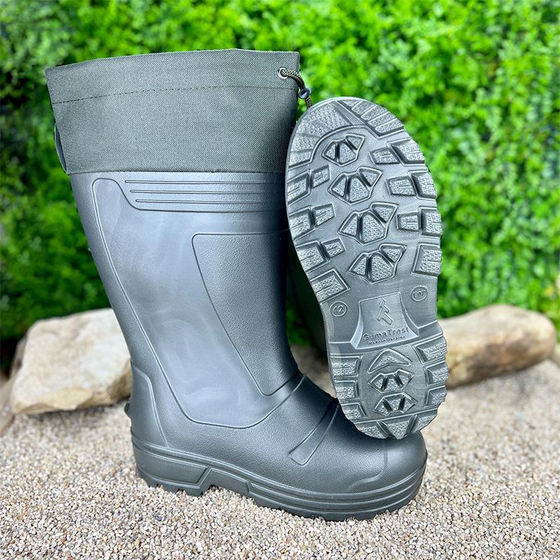 Чоботи пінові чоловічі VS-005036-50 високі з фольгованим утеплювачем 26,5 см p. 42 Зелений (72678099) - фото 4