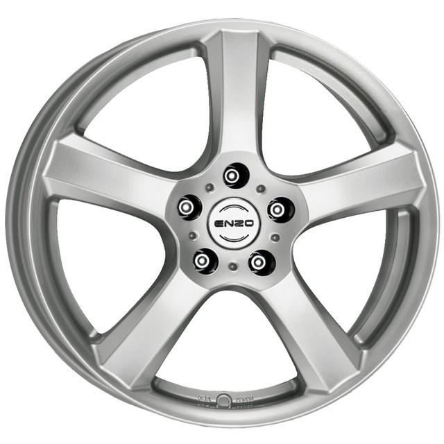 Литые диски Enzo B 7x17 5x114,3 ET40 DIA71,6 Silver