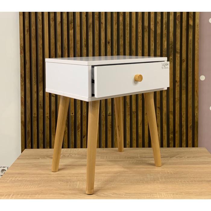 Тумба прикроватная Lion Хьюге-4 Нимфея Альба (26729073) - фото 6 Тумба прикроватная Lion Хьюге-4 Нимфея Альба (26729073) - фото 6