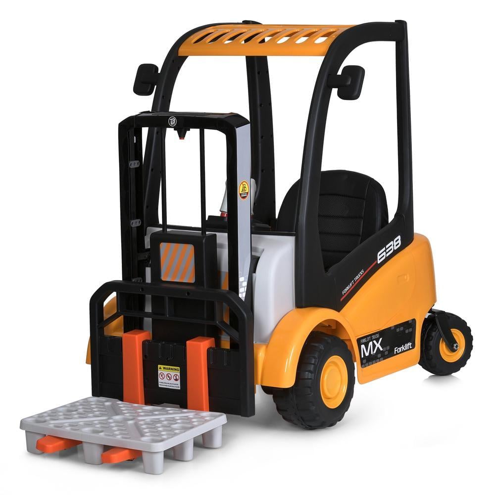 Детский электромобиль Bambi погрузчик M 5989BLR Оранжевый