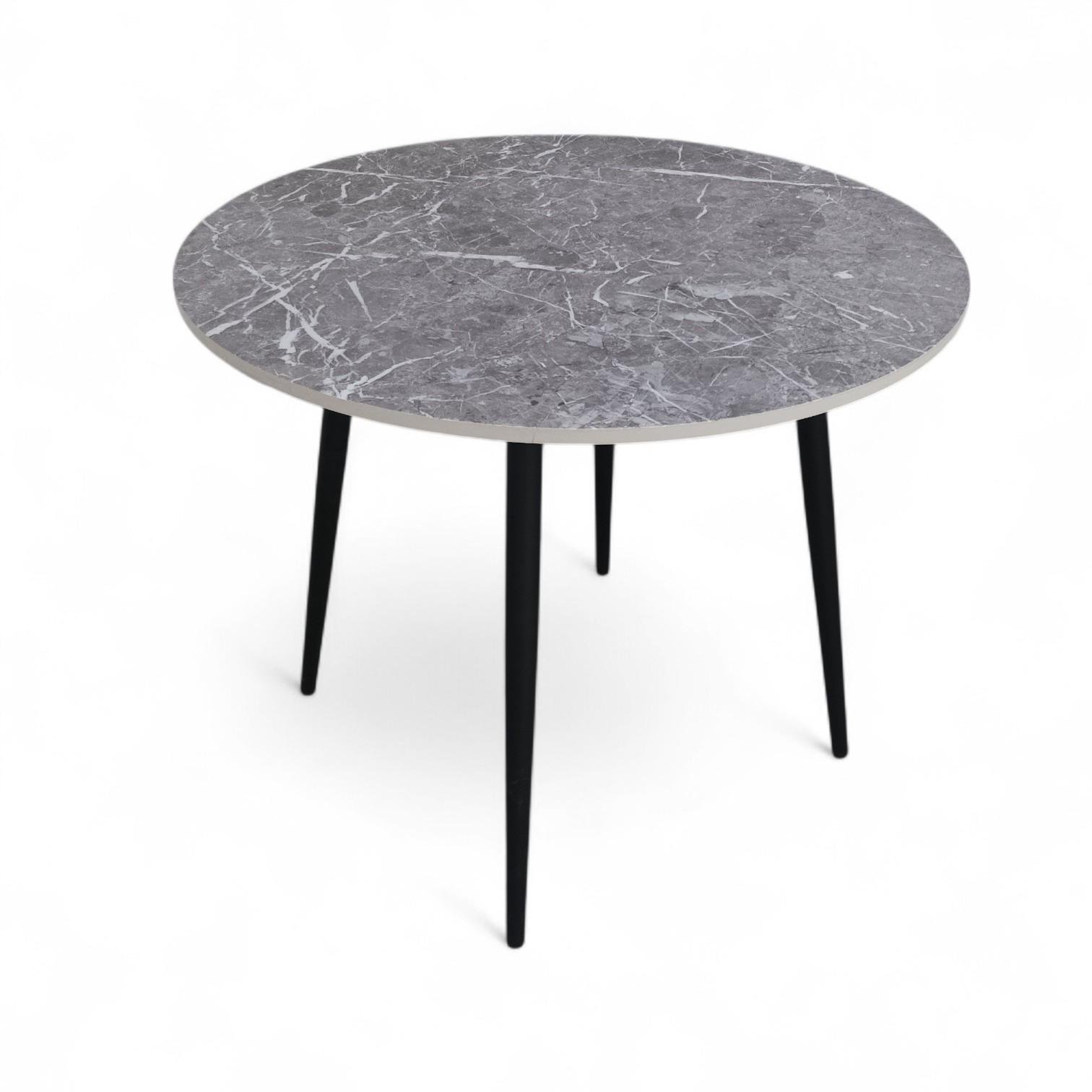 Стол Акцент 900 мм Серый мрамор (27469542)