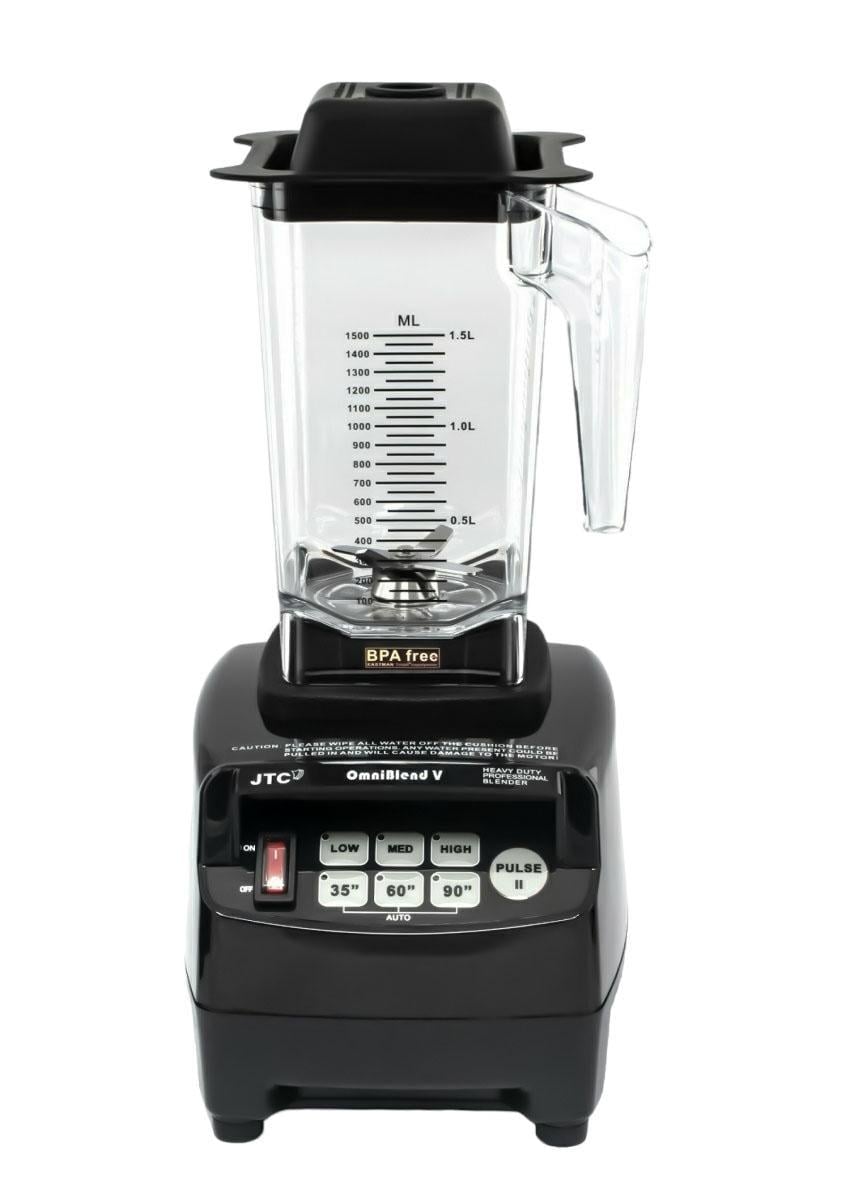 Блендер высокомощный JTC OmniBlend V TM-800A с чашей 1,5 л 1200 Вт 38000 об/мин Черный