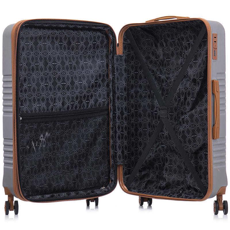 Валіза SEMI LINE 28" L 105/125 л Light Grey (DAS303354) - фото 6