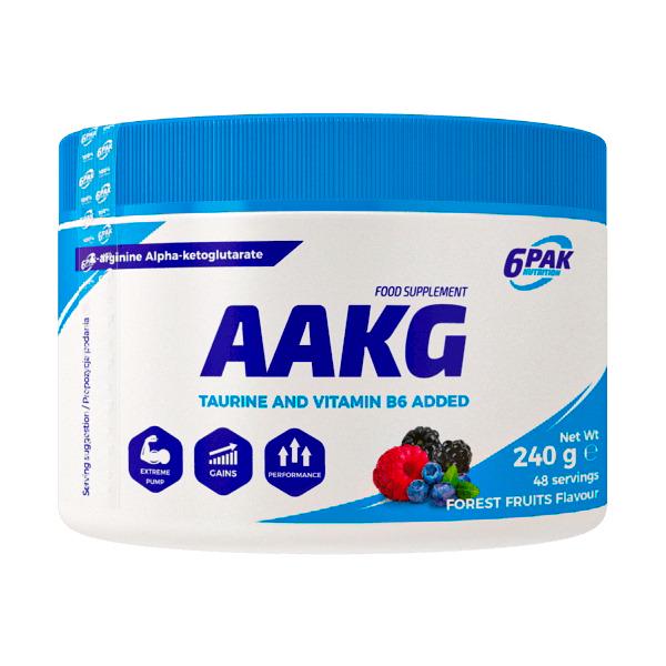 Аминокислота 6PAK Nutrition AAKG 240 г Лесные ягоды (6248V10626)