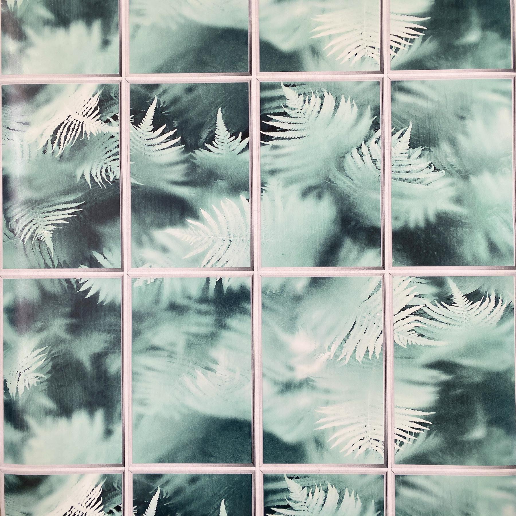 Обои виниловые на флизелиновой основе Ugepa Horizons L57201 Витраж Голубой