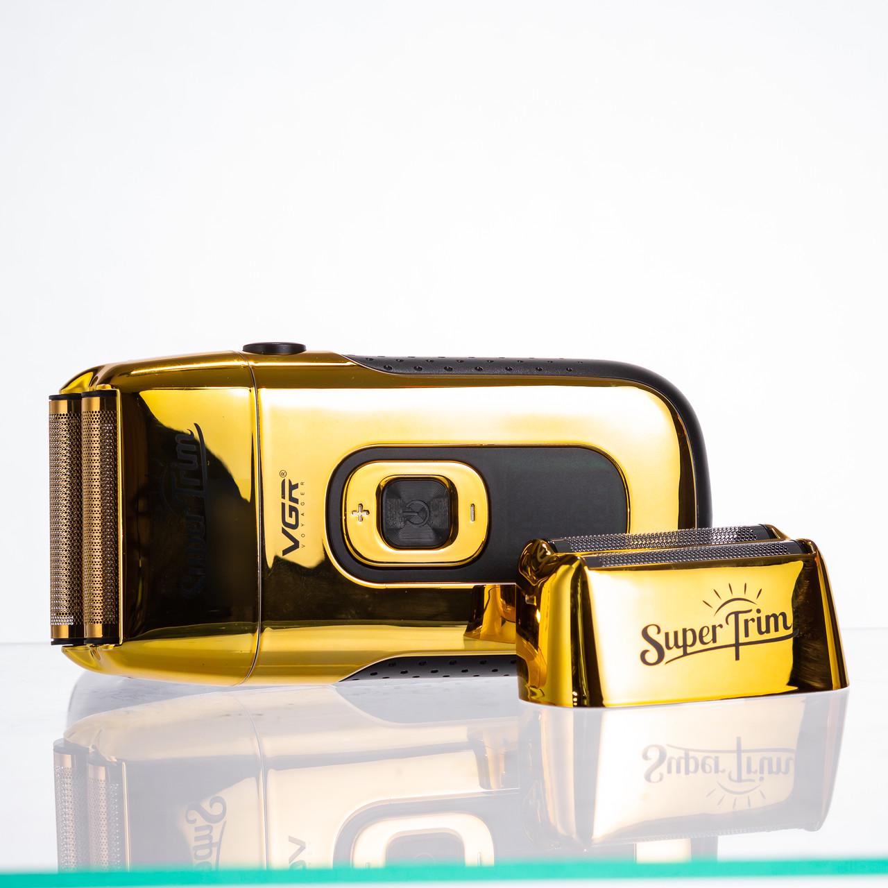 Шейвер VGR V-332 мужская с LED-дисплеем (V-332) - фото 8