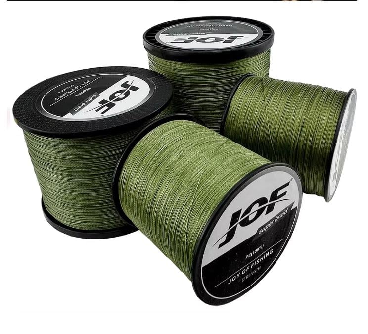 Нить плетеная JOF четырехжильный шнур для рыбалки 300 м 0,23 мм Хаки - фото 2 Нить плетеная JOF четырехжильный шнур для рыбалки 300 м 0,23 мм Хаки - фото 2