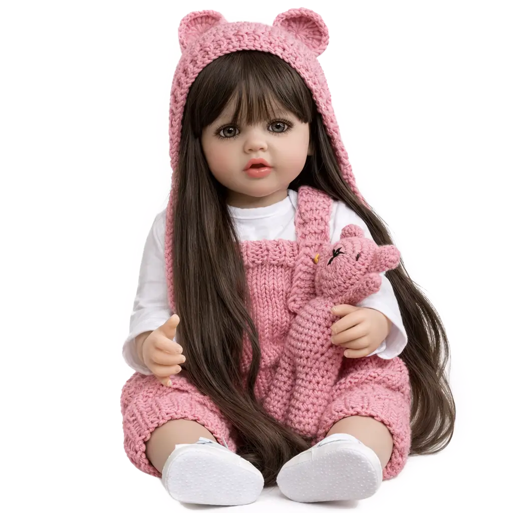 Кукла реалистичная Baby Born Doll Reborn силиконовая 55 см (К0100202)