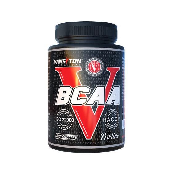 Амінокислота BCAA для спорту Vansiton BCAA 300 капс.