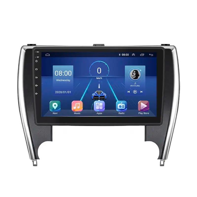 Автомагнитола штатная Lesko для Toyota Camry USA VII XV50 Рестайлинг 2015-2017 6/128 Гб 4G Wi-Fi GPS Top 10" (32467949)