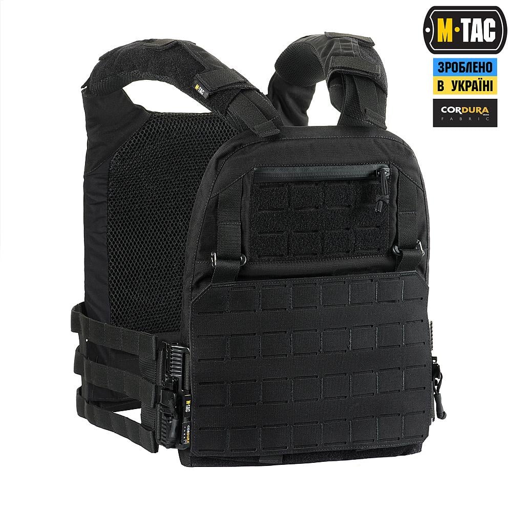 Плитоноска M-Tac Cuirass QRS XL Gen.II Black (AM0000293) - фото 3