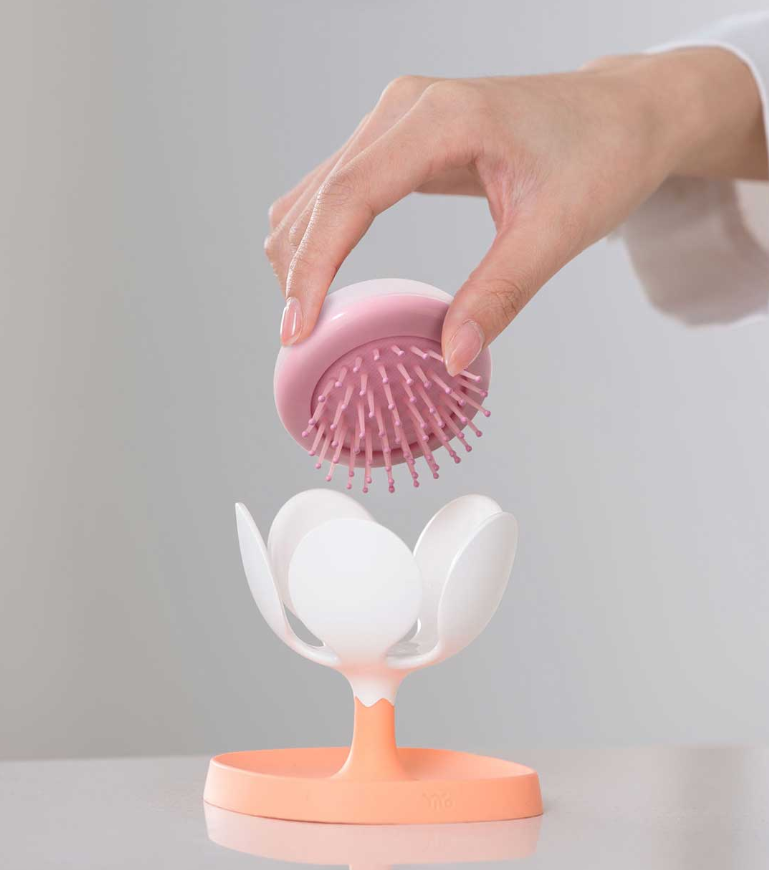 Массажная расческа YIYOHOME Jellyfish Portable Comb YIYO006 White (45092) - фото 2