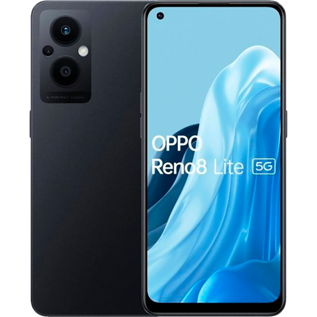 Смартфон OPPO Reno8 Lite 5G 8/128GB Cosmic Black - фото 9