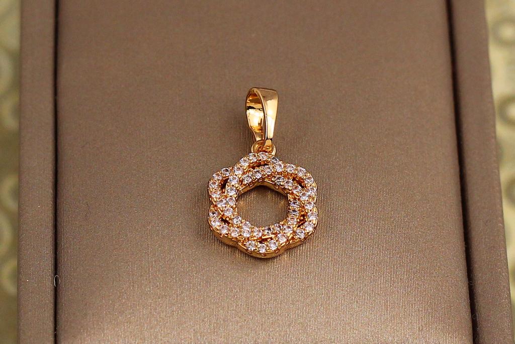Кулон Xuping Jewelry Сияние бесконечности Золотистый (34068300)